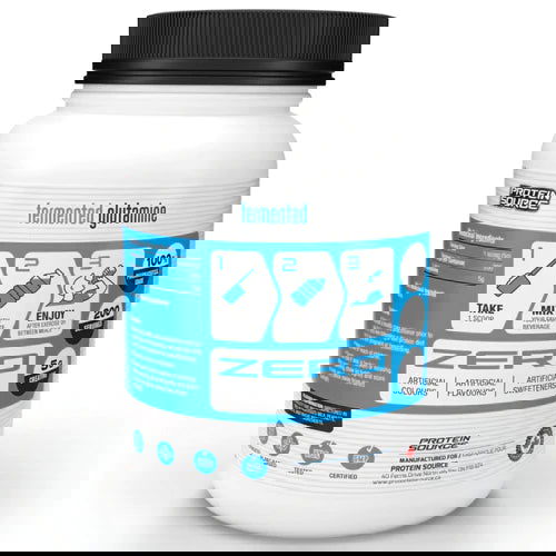 Protein Source Glutamine (1 KG) | Unflavored Fermented 