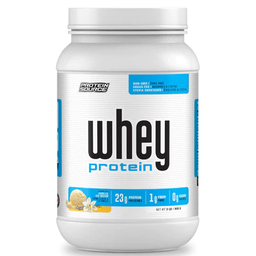 Protein Source Whey Protein (2 lbs) Whey Protein Vanilla Ice Cream Protein Source