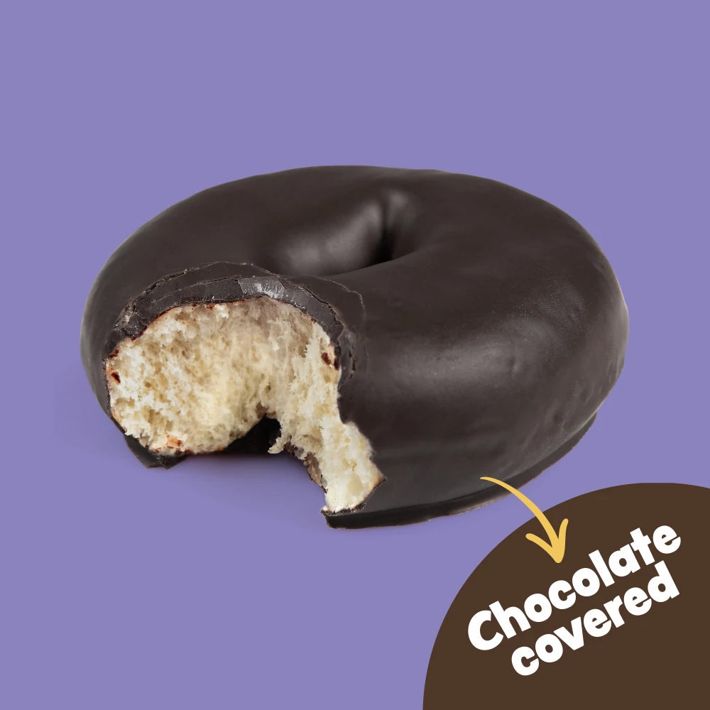 Prozis Chocolate Covered Zero Sugar Donut (1 donut) - Top Nutrition and Fitness 
