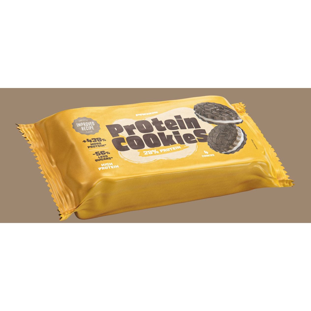 Prozis Double Creamy Protein Cookies (1 pack of 4) - Top Nutrition and Fitness 