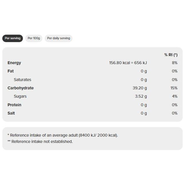 Prozis Maltodextrin Unflavoured (900g) - Top Nutrition and Fitness 