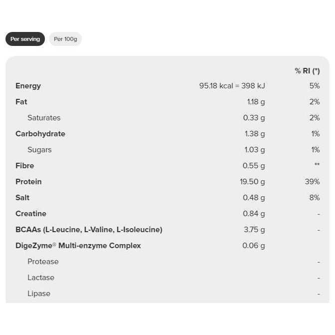 Prozis Supreme 100% Vegan Protein (1 sachet) - Top Nutrition and Fitness 