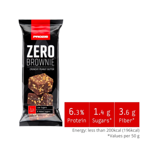 Prozis Zero Sugar Protein Brownie (1 brownie) - Top Nutrition and Fitness 