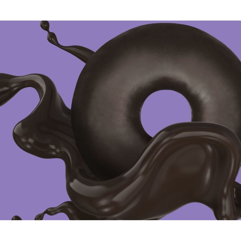 Prozis Chocolate Covered Zero Sugar Donut (1 donut) 