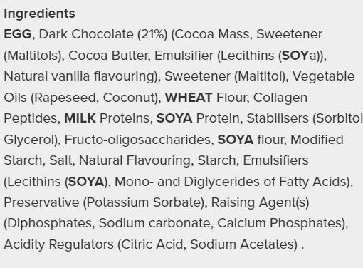 Prozis High Protein Chocolate Waffles (1 box of 6 waffles) 