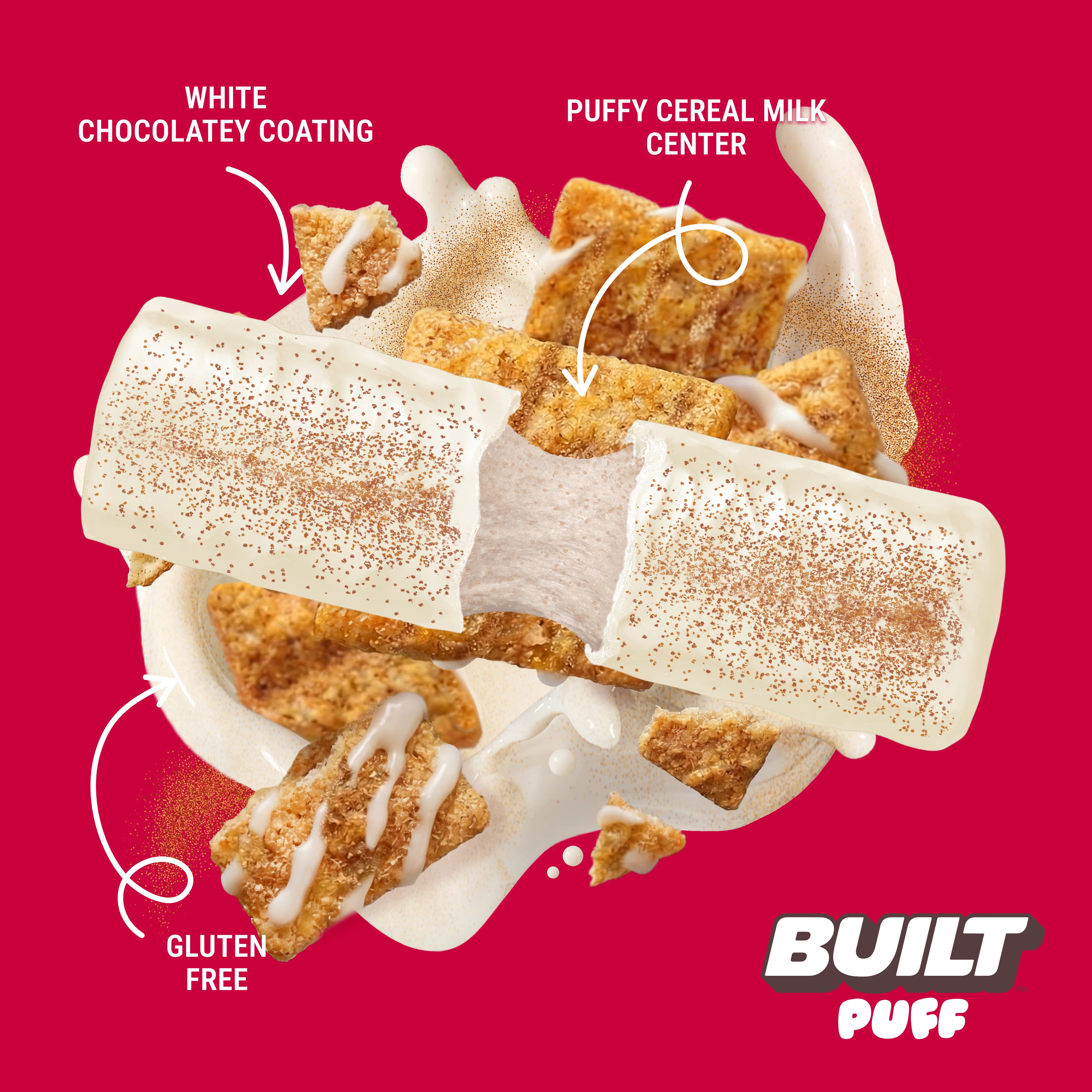 Barre protéinée construite PUFFS (1 barre)