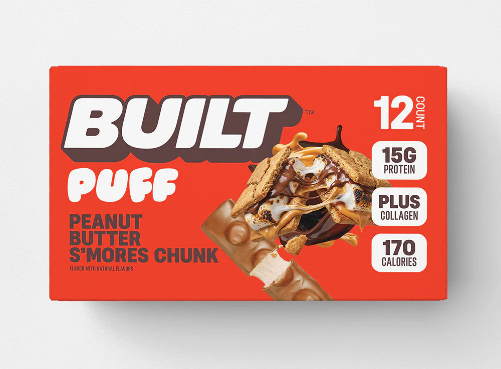 Built Protein Bars & Puffs (1 Box of 12)