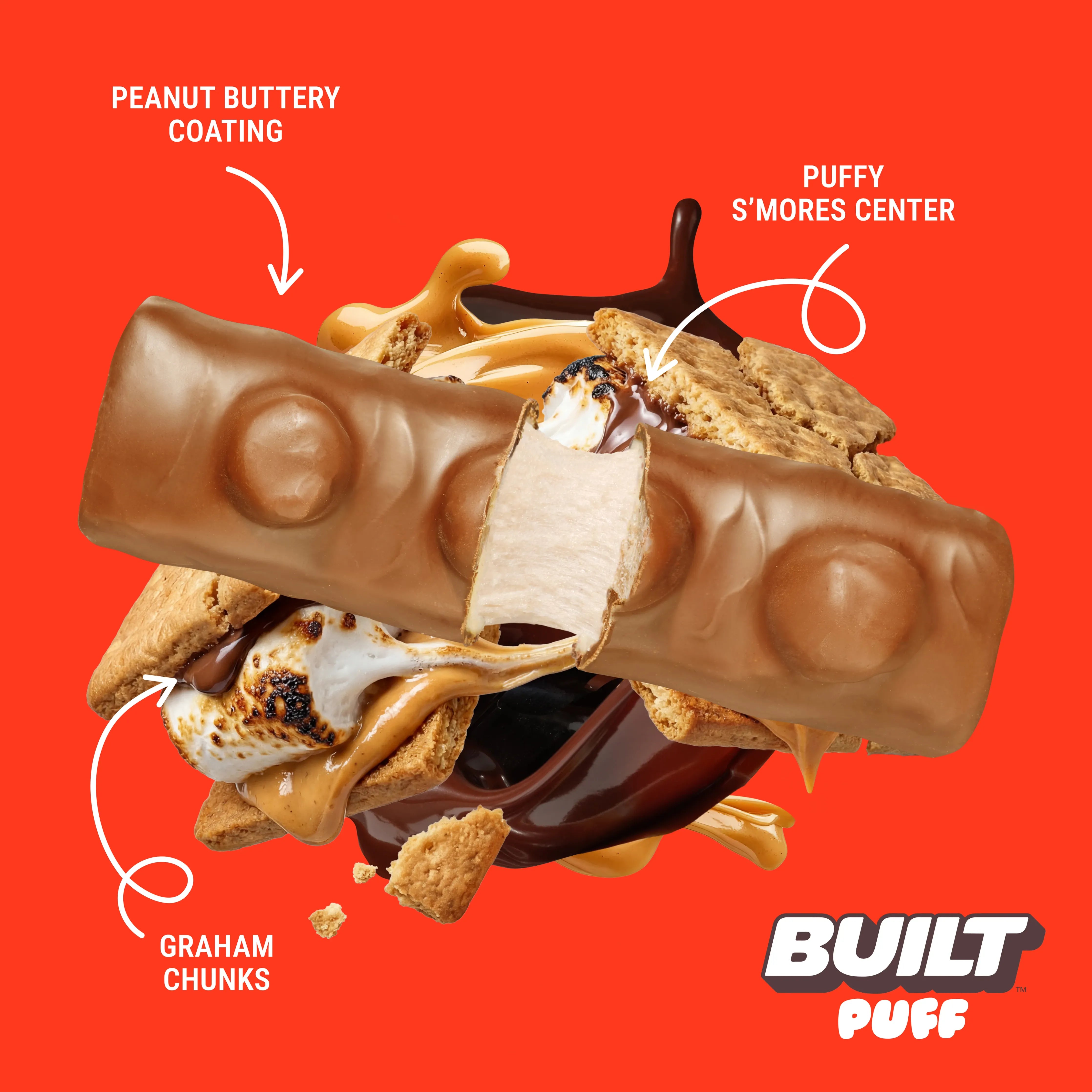 Barre protéinée construite PUFFS (1 barre)