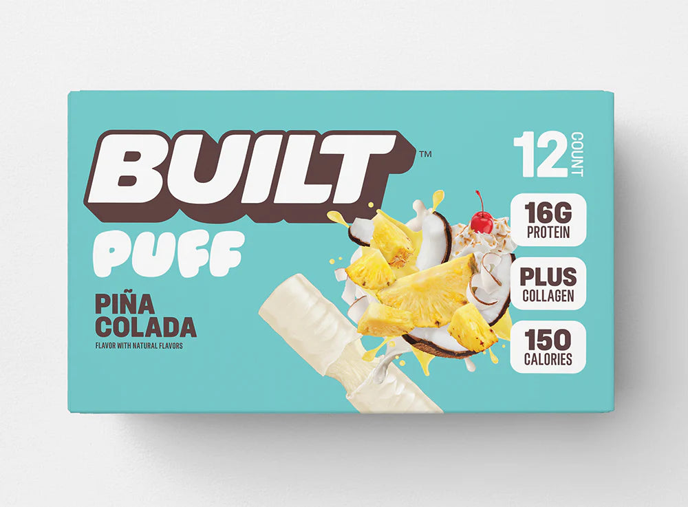 Built Protein Bars & Puffs (1 Box of 12)