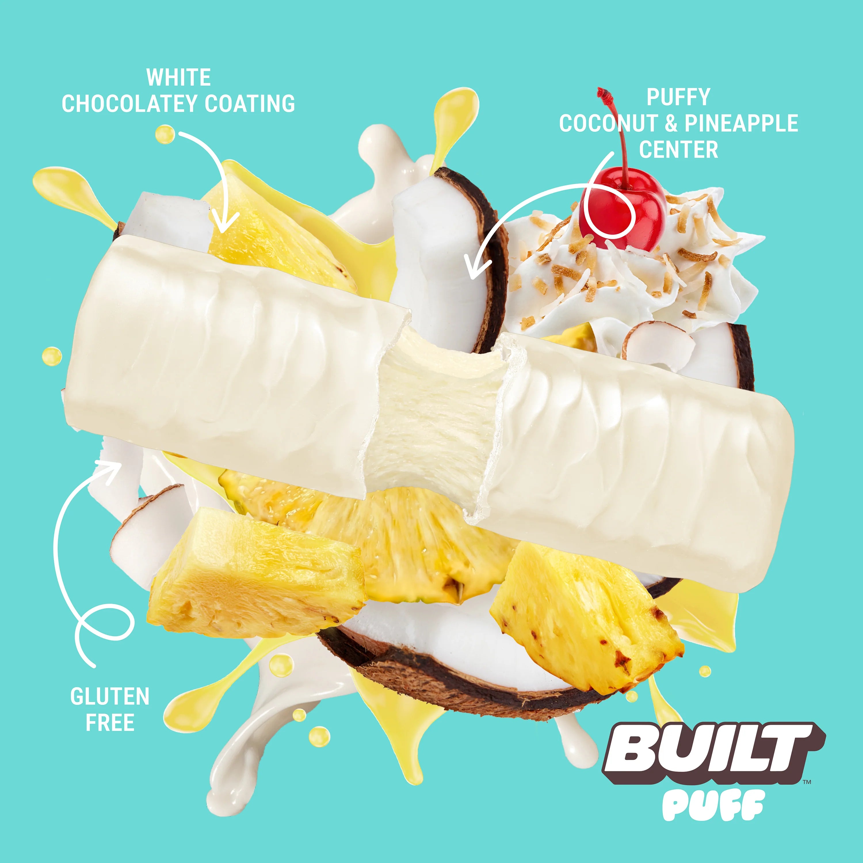 Built Protein Bars & Puffs (1 Box of 12)