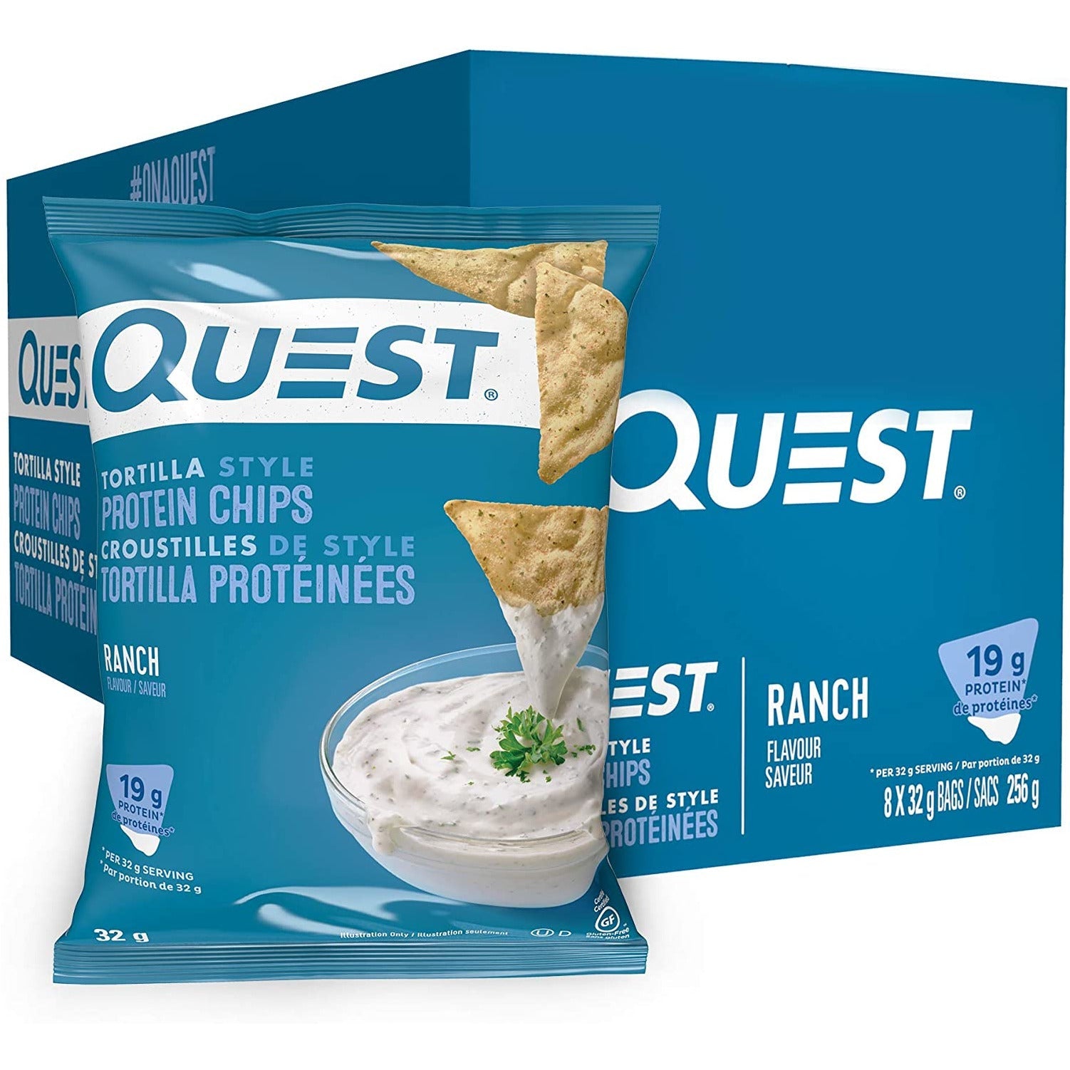 Quest Nutrition Protein Chips (Box of 8) - Top Nutrition and Fitness 
