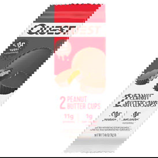 Quest Peanut Butter Cups (1 x 2-cup package) - Top Nutrition and Fitness 