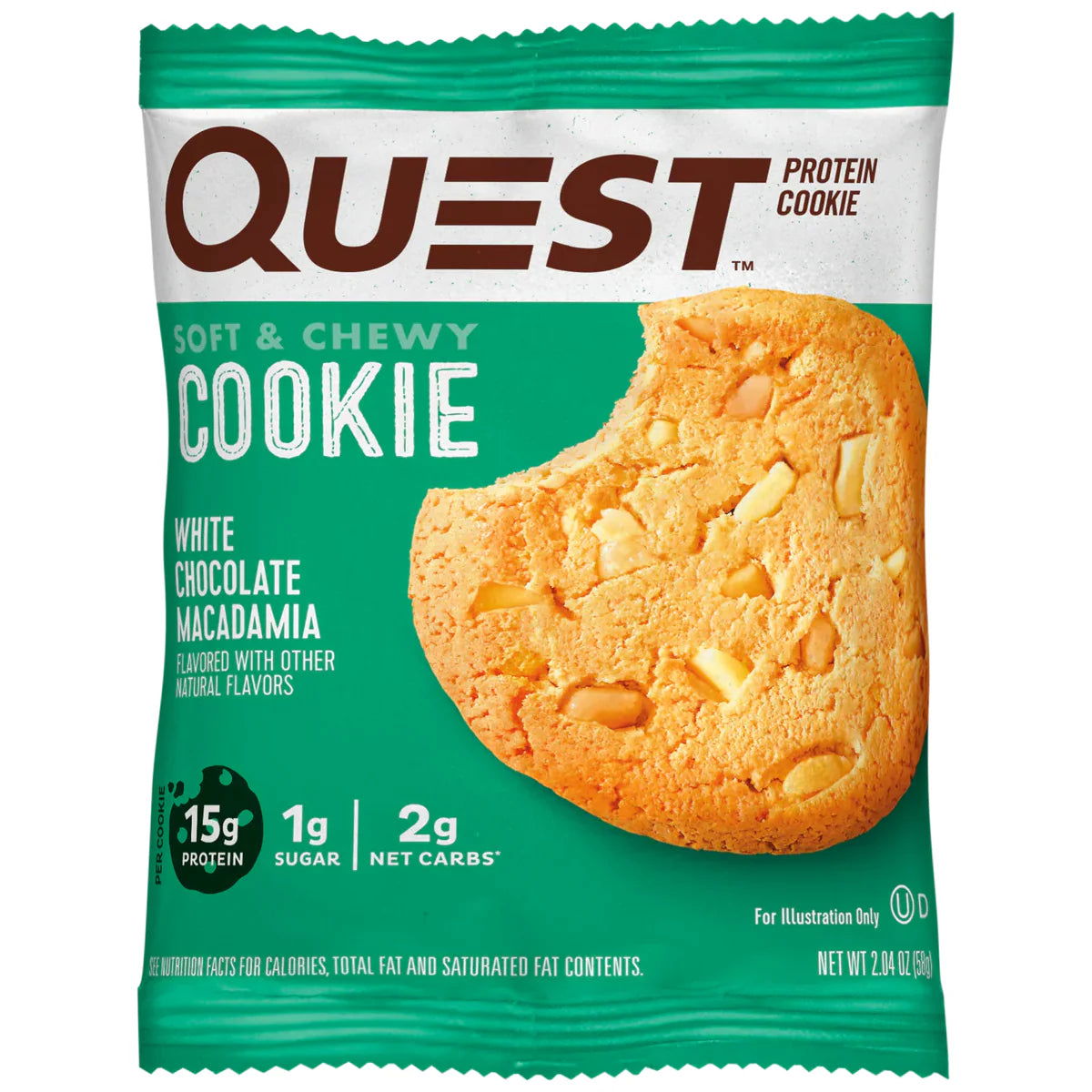 Quest Nutrition Keto GF Protein Cookies (1 cookie) 