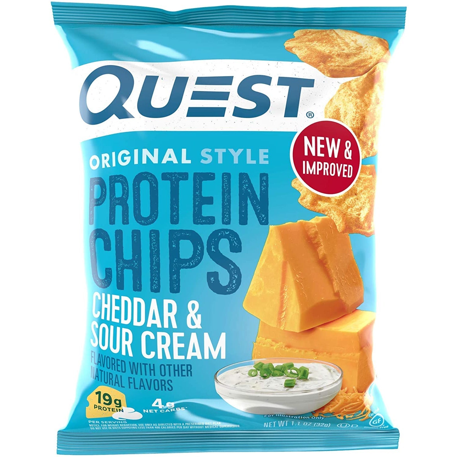 Quest Nutrition Protein Chips (1 bag) 