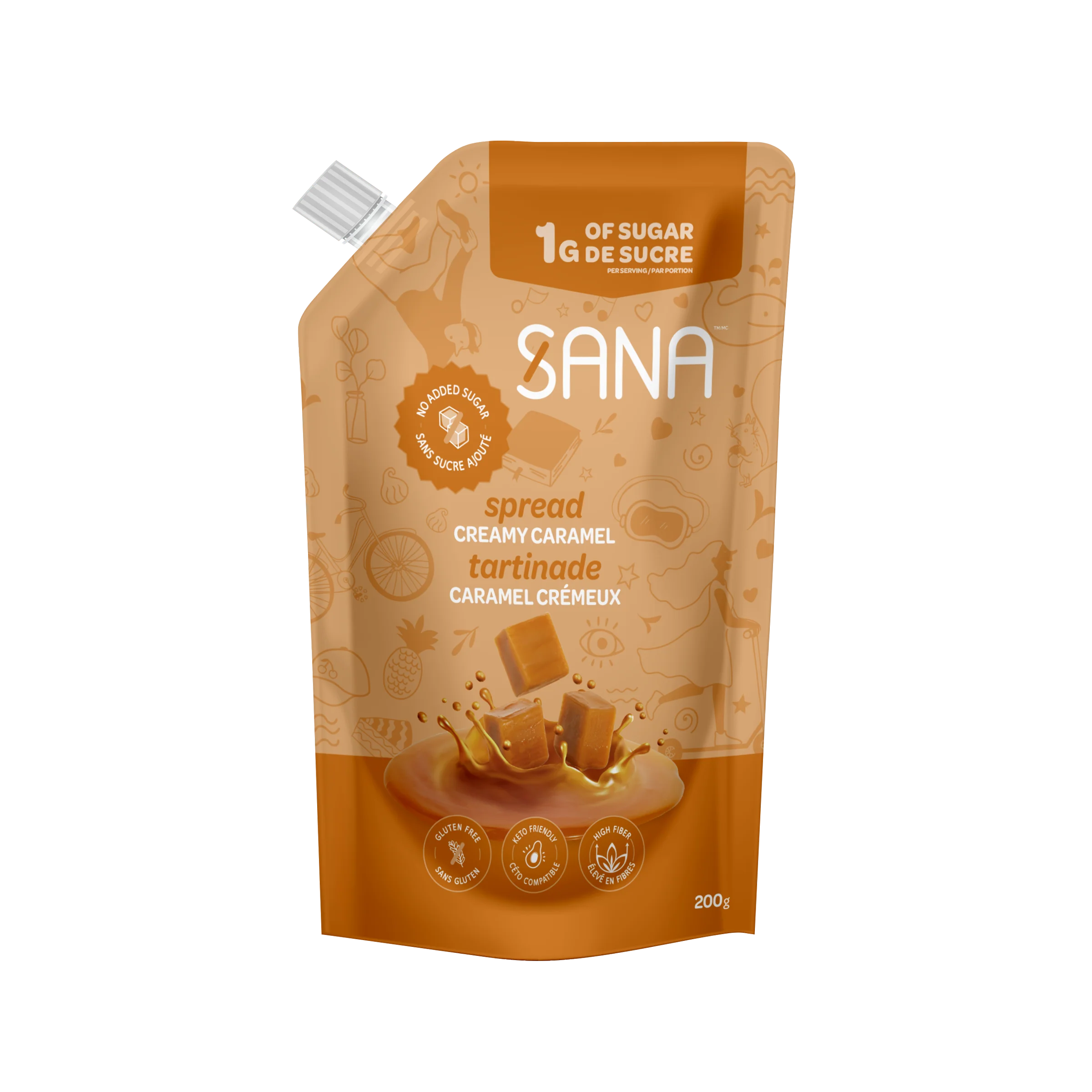 SANA Keto No Added Sugar Spread (200g)