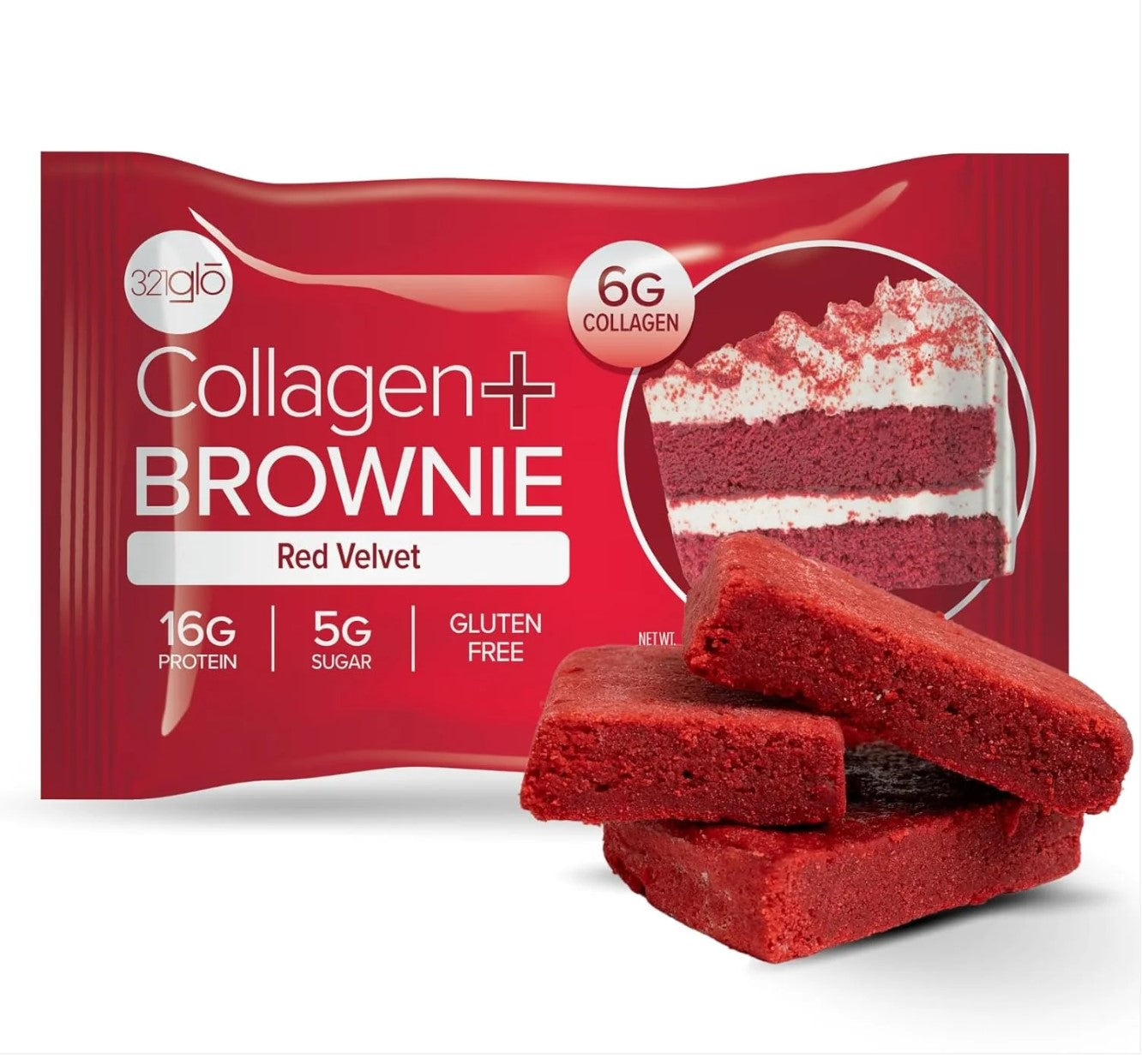 321GLO Brownie+ Collagen (1 Brownie)