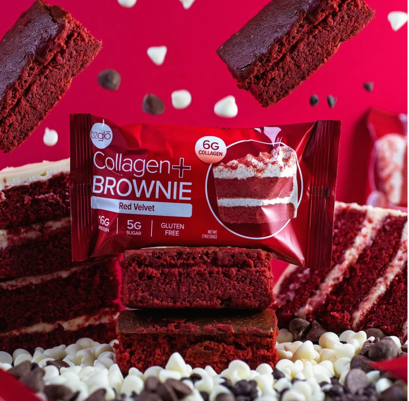 321GLO Brownie+ Collagen (1 Brownie)