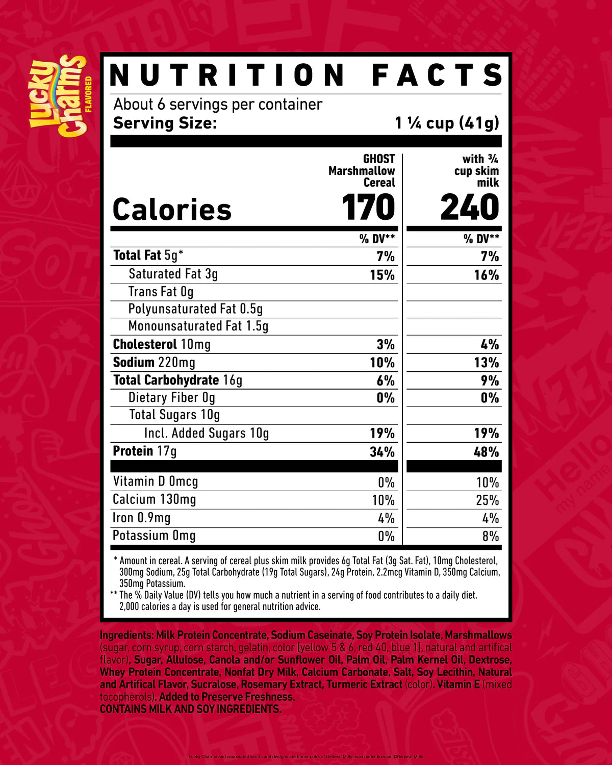 Ghost High Protein Cereal (1 box)