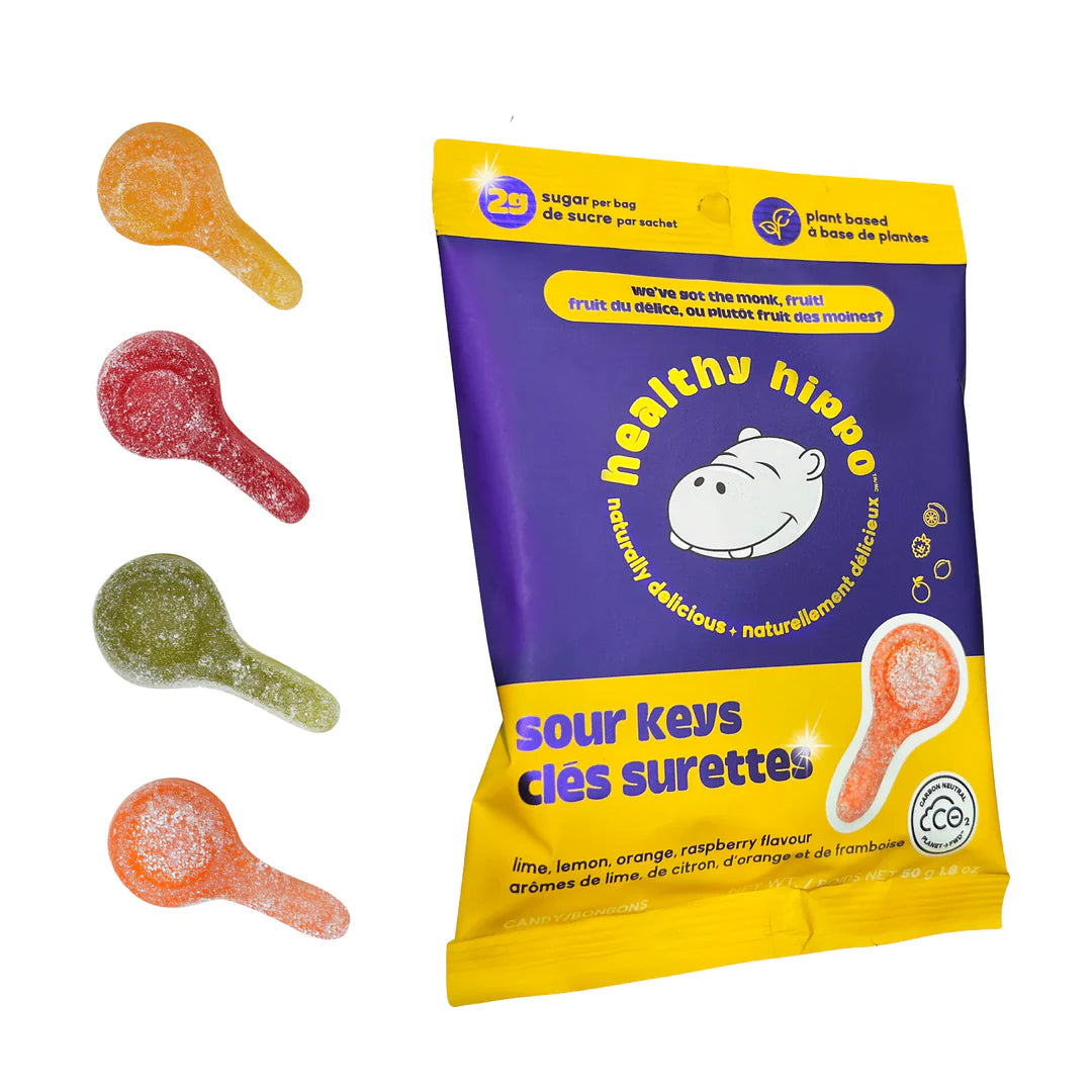 Healthy Hippo Low Sugar Vegan Gummies (1 bag)