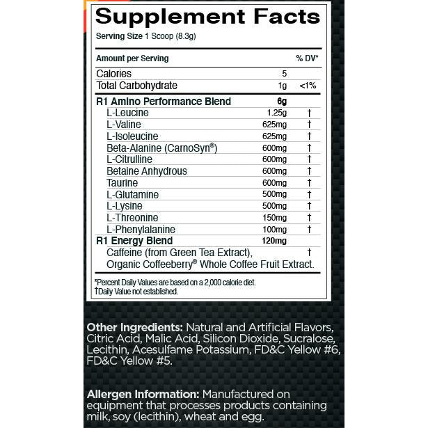 Rule1 Pre-Amino Energy (30 servings) 