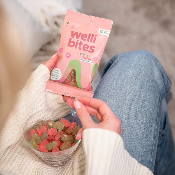 Wellibites Vegan Sugar-Free Gummies (1 bag)