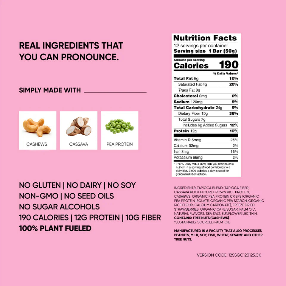 Barre protéinée végétalienne TRUBAR (1 barre)