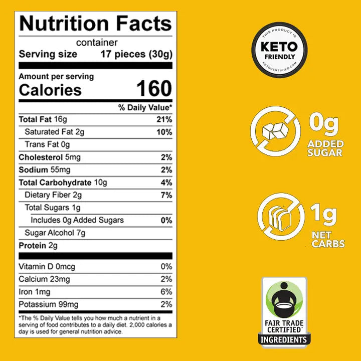 Schoolyard Snacks Keto GF Maple Candied Pecans (6.5oz bag) - Top Nutrition and Fitness 