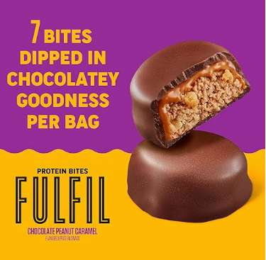 Fulfil Protein Bites Chocolate Peanut Caramel (1 bag)