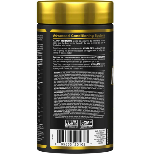 ALLMAX HydraDry (84 Tabs)