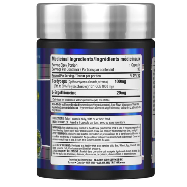 ALLMAX EGT20+ (30 Capsules)