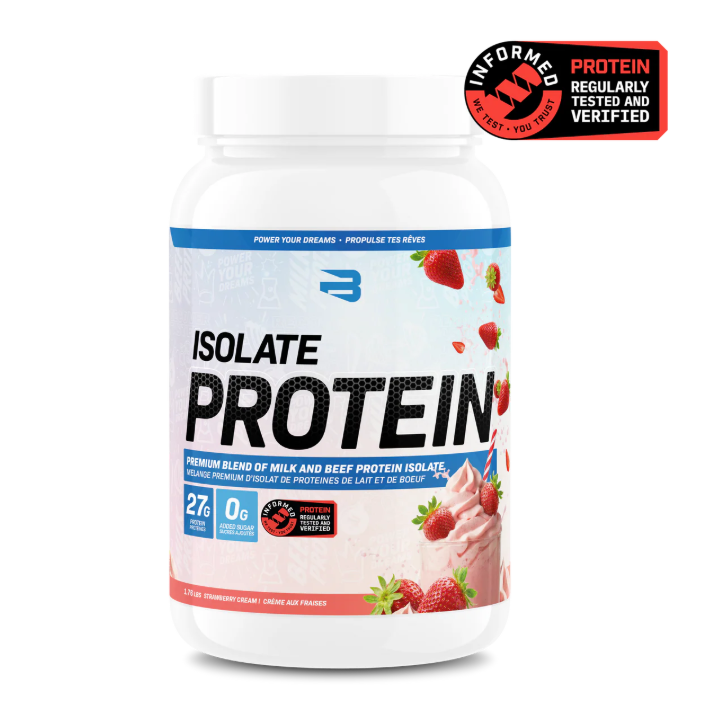 Believe Supplements Flavoured Isolate (25 servings) — view 4 — in Canada