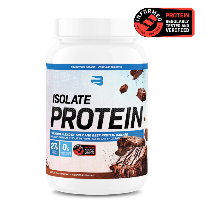 Believe Supplements Flavoured Isolate (25 servings) — in Canada