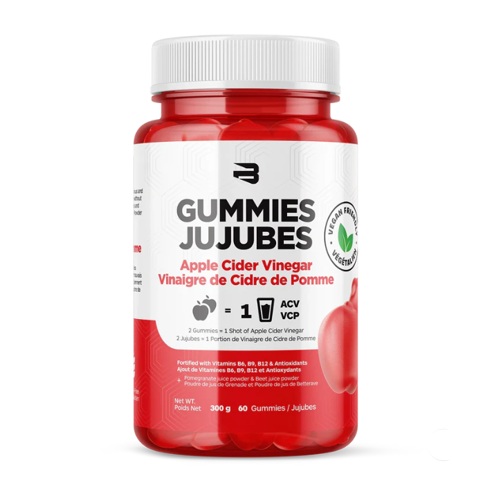 Believe Supplements Apple Cider Vinegar Gummies (60 gummies) — in Canada