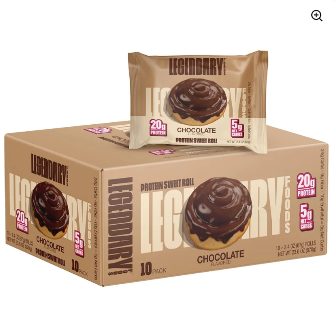 Legendary Foods Protein Sweet Roll (Box of 8)