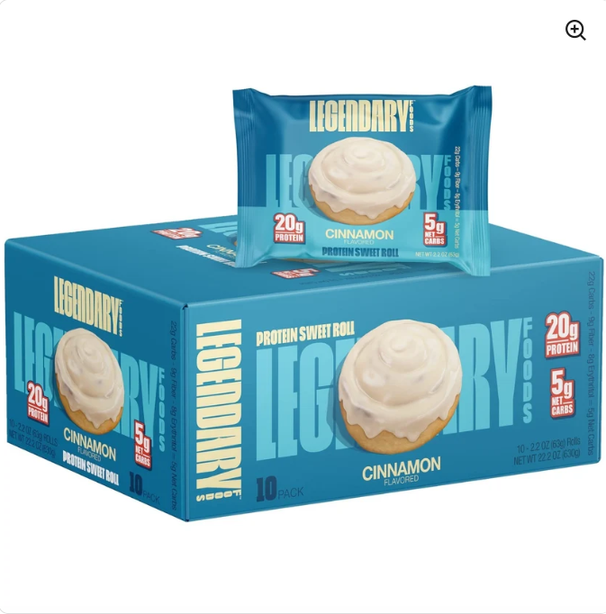 Legendary Foods Protein Sweet Roll (Box of 8)