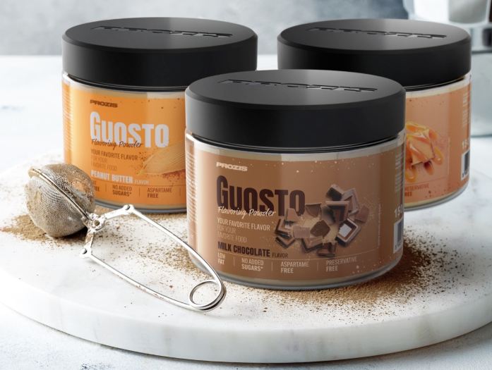 Prozis Guosto Low Cal Sugar Free Flavouring Powder (50 servings)