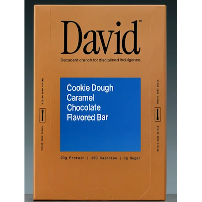 NEW David Protein Bar Bronze (1 BOX of 12)