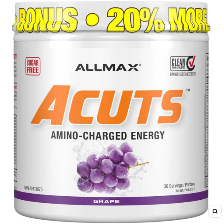 Allmax ACuts Amino Energy Powder (36 Servings)