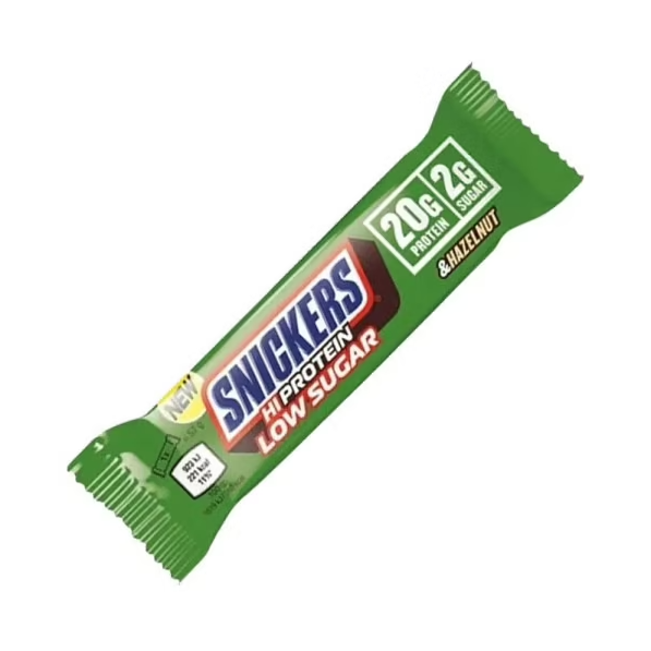 Mars Brand Snickers Hi-Protein Bar (1 bar) — Snickers Hi-Protein Low Sugar bar, 20g protein 2g sugar