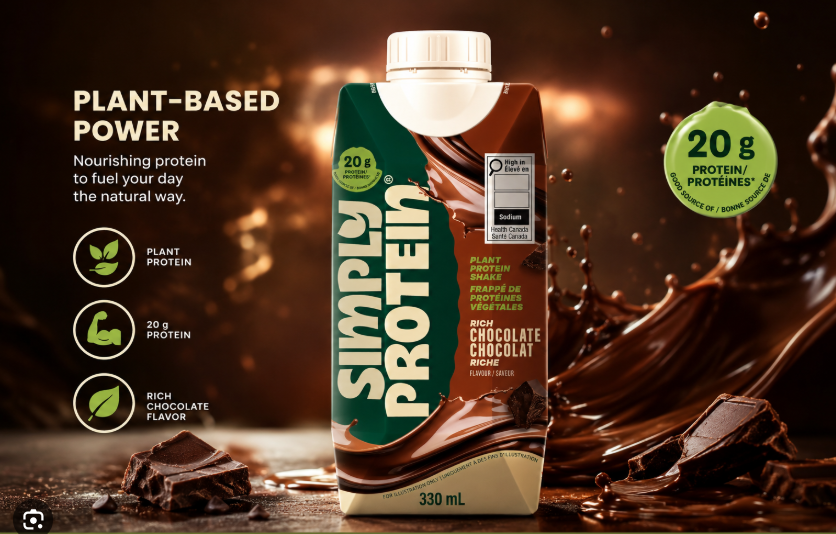 SimplyProtein Plant Protein+ Shake (330 ml)