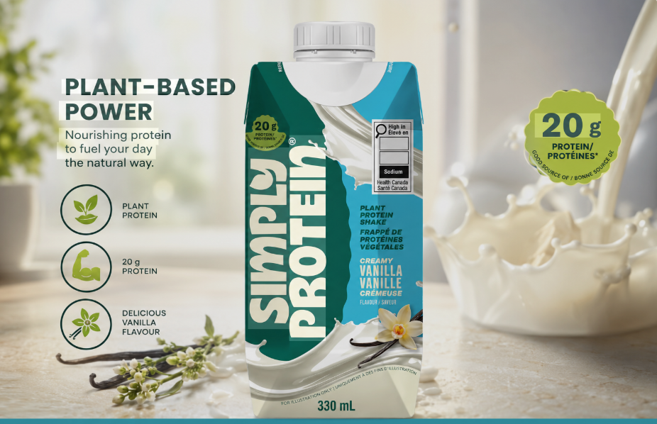 Shake protéiné végétal SimplyProtein+ (330 ml)
