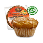 High Protein Fat Free Keto Orange Cupcake