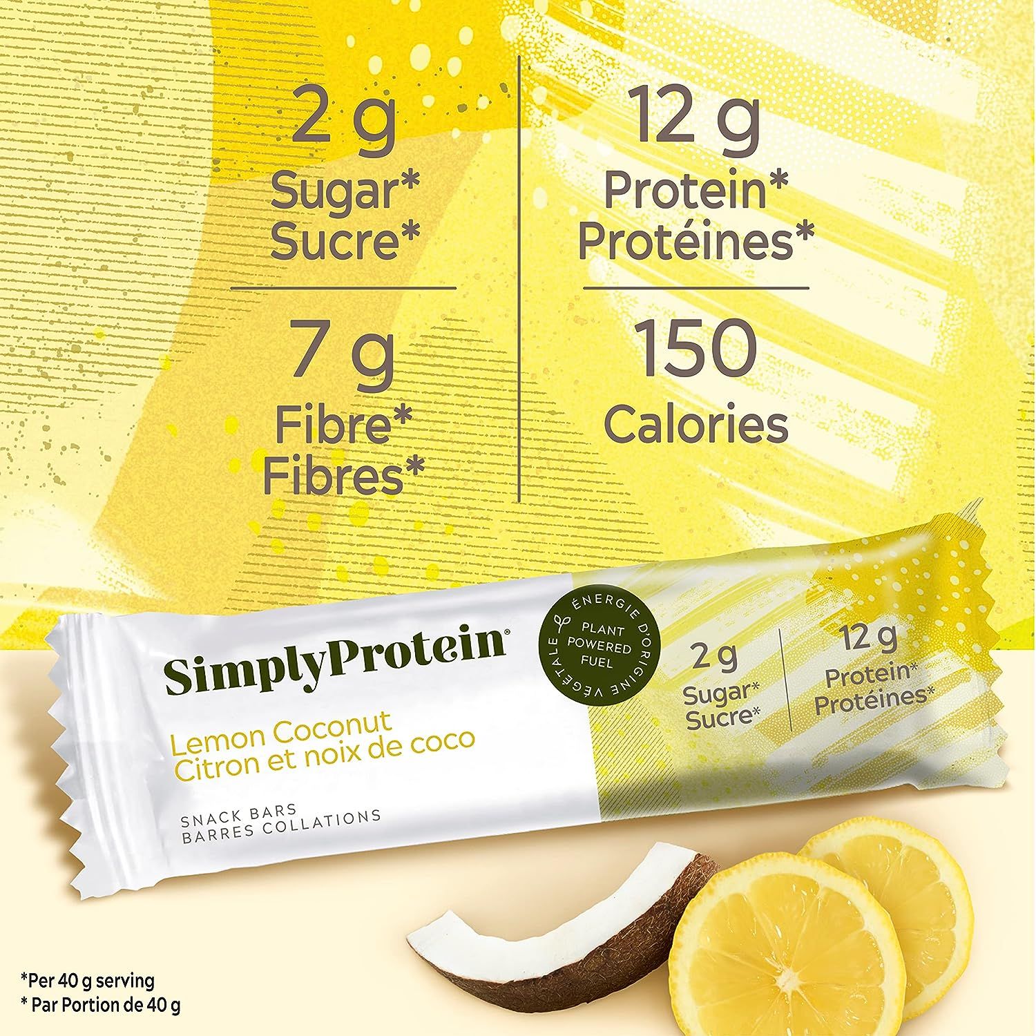 SimplyProtein Vegan Protein Bar (1 bar) - Top Nutrition and Fitness 