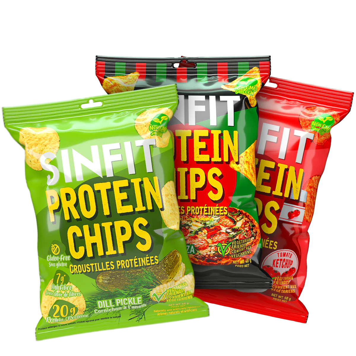Sinfit Nutrition GF Protein Chips (1 bag) - Top Nutrition and Fitness 