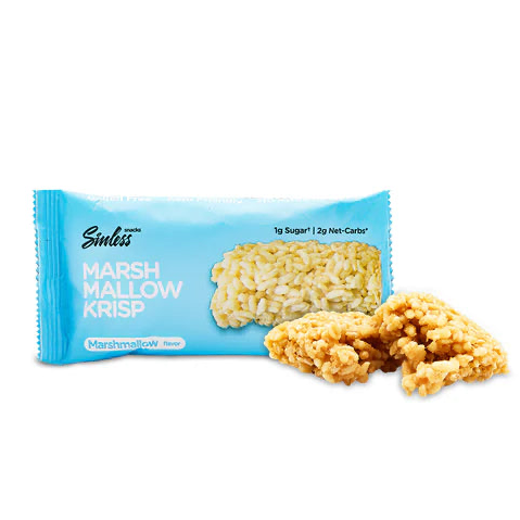 Sinless Marshmallow Krisp Bars (1 bar) - Top Nutrition and Fitness 