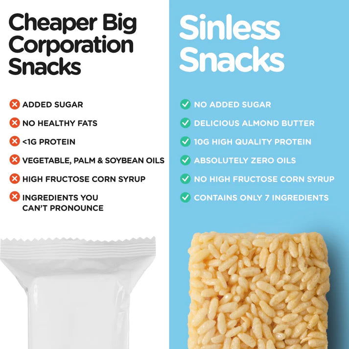 Sinless Marshmallow Krisp Bars (1 bar) 