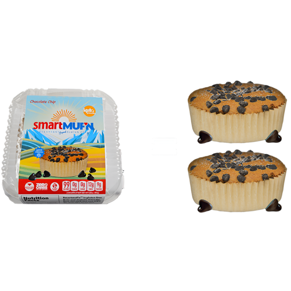 Smart Baking Gluten Free 0 Carb SmartMuf’n (2 pack) *KEEP FROZEN* 