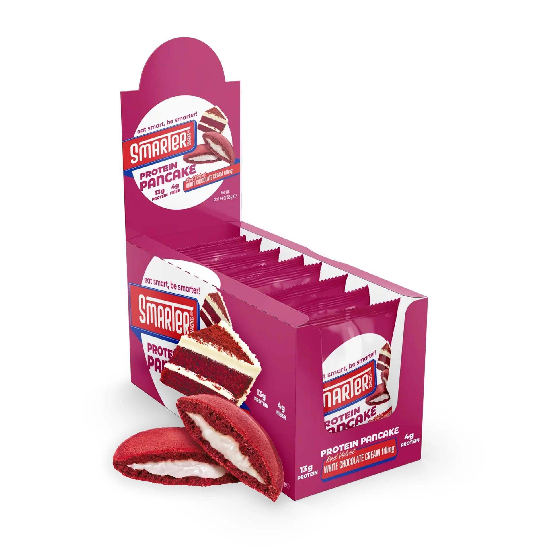 Smarter Snacks Protein Pancake (Box of 12) - Top Nutrition and Fitness 