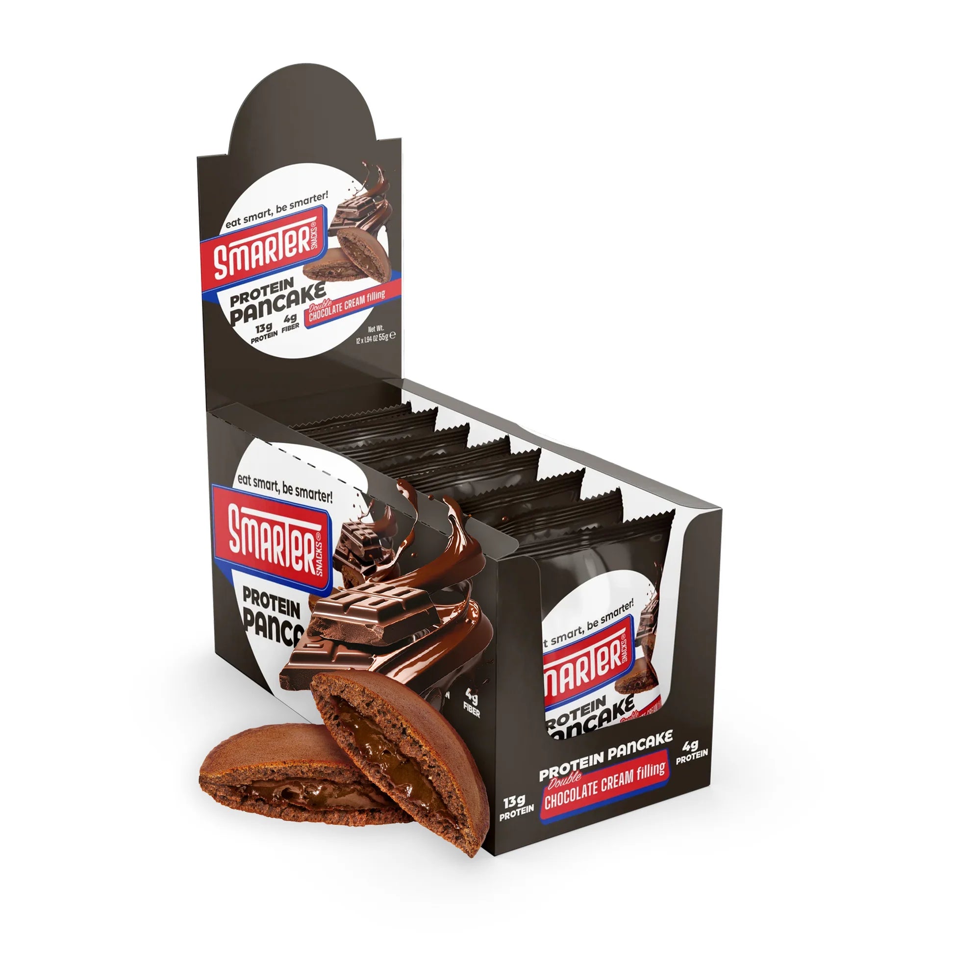 Smarter Snacks Protein Pancake (Box of 12) - Top Nutrition and Fitness 