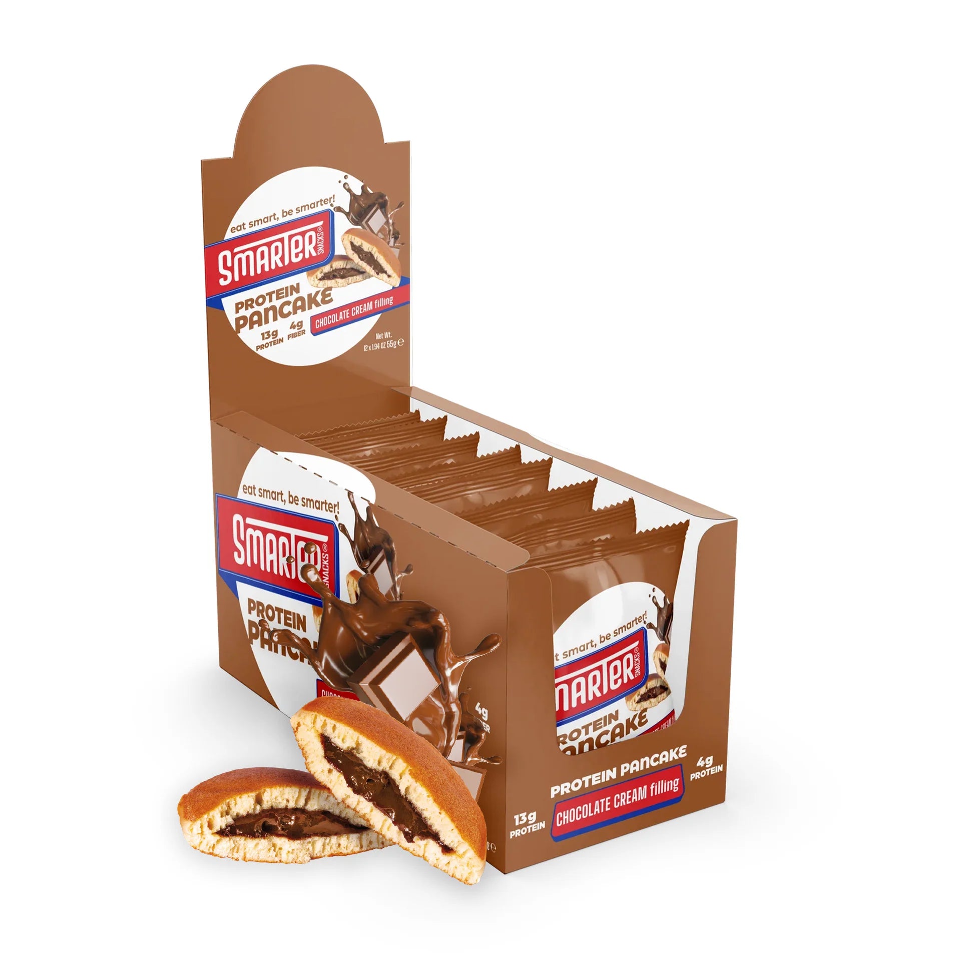 Smarter Snacks Protein Pancake (Box of 12) - Top Nutrition and Fitness 